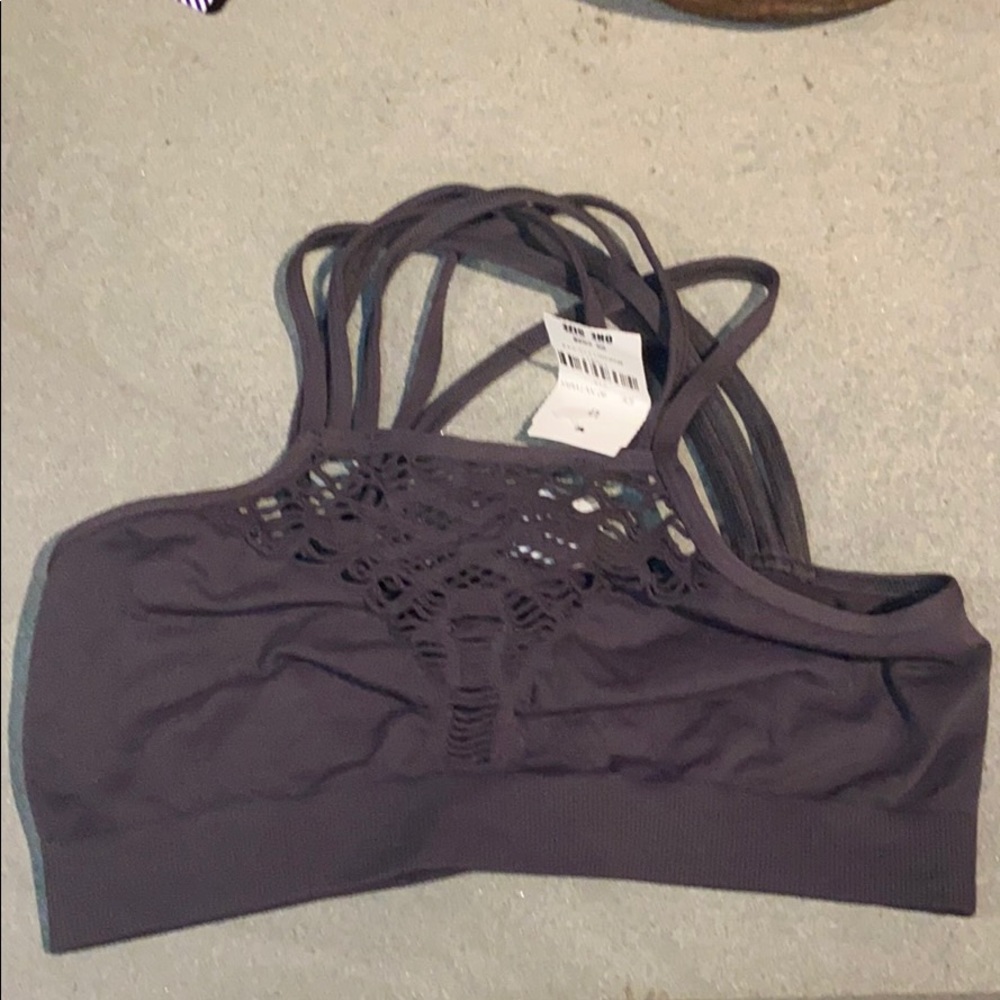 Gray love, mar bralette. NWT